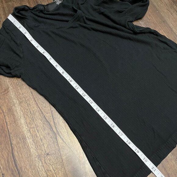 Rachel Zoe Black Long Sleep Blouse - Picture 6 of 6